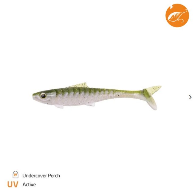 Zeck Baby Rippler 12cm Undercover Perch 3 pcs, Angelcenter Nordschwaben