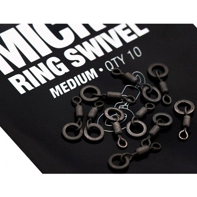Korda Micro Rig Ring Swivel Medium, Angelcenter Nordschwaben